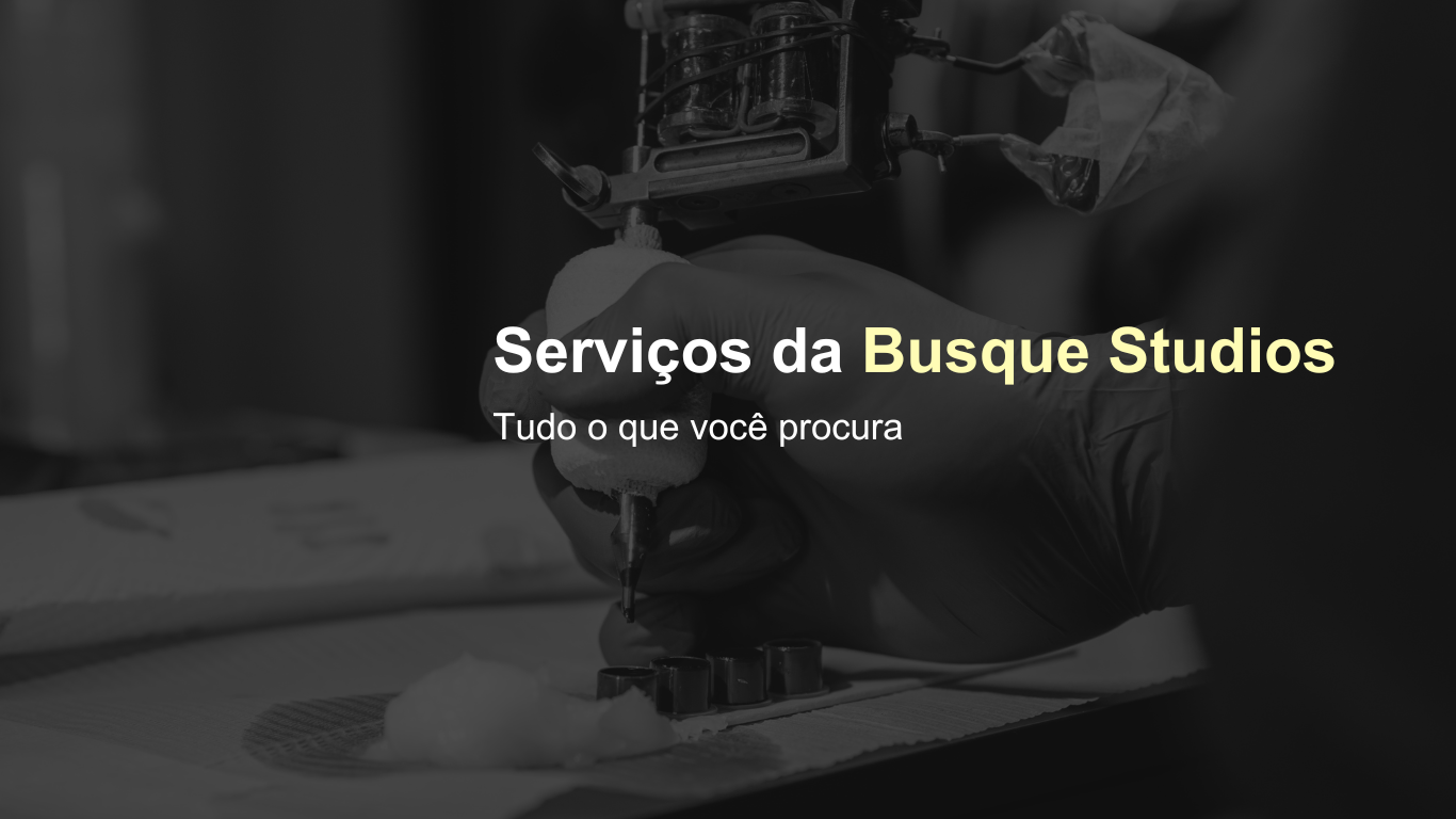Serviços disponíveis